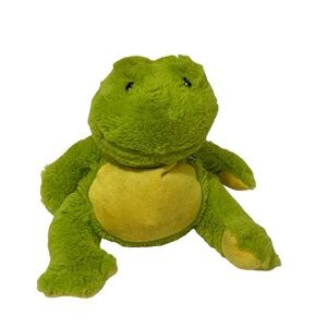 Cozy Hugs Warmies Microwavable Freezable Frog Aromatherapy Wheat Lavender Plush